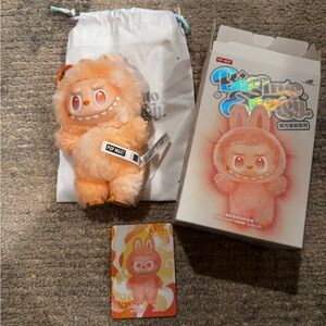 Pop Mart Orange Plush Toy